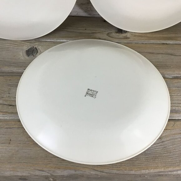 Corelle Summer Blossom Beige 10 1/4" Dinner Plates Set Of 3 - Picture 7 of 7